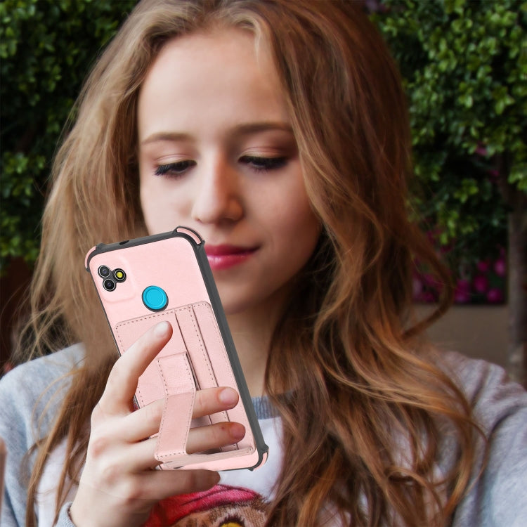 For Tecno Pop 5P Dream Holder Card Bag Shockproof Phone Case