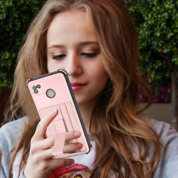 For Tecno Pop 4 Air Dream Holder Card Bag Shockproof Phone Case
