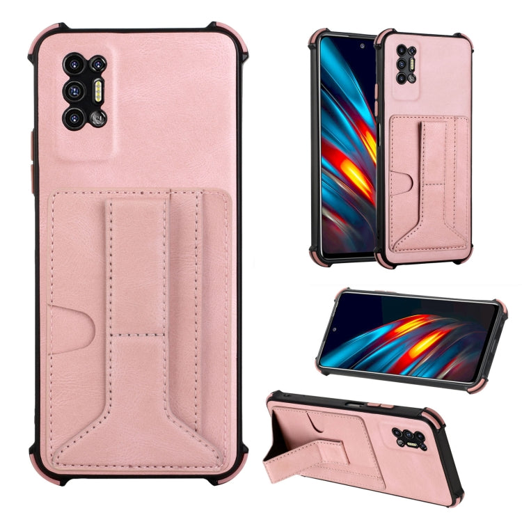 For Tecno Pova 2 Dream Holder Card Bag Shockproof Phone Case