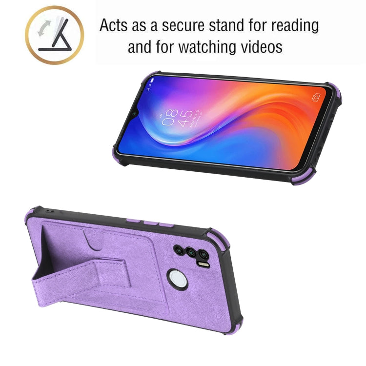 For Tecno Spark 5 Air / Spark 6 Air Dream Holder Card Bag Shockproof Phone Case