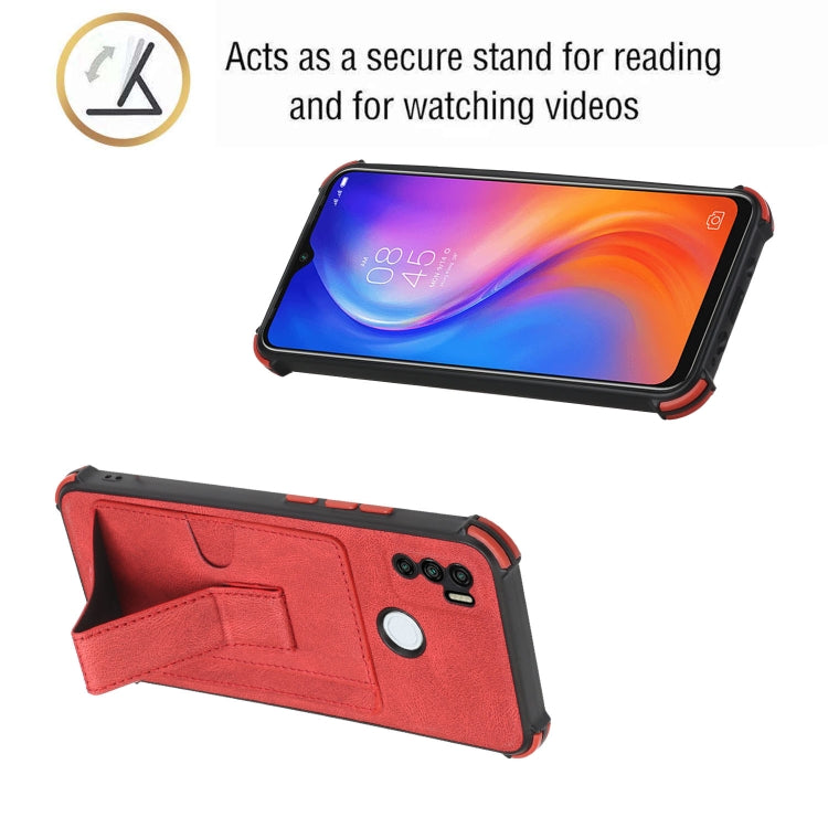 For Tecno Spark 5 Air / Spark 6 Air Dream Holder Card Bag Shockproof Phone Case