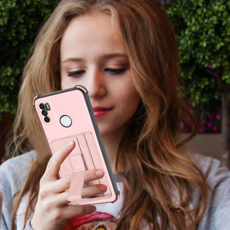For Tecno Spark 5 Air / Spark 6 Air Dream Holder Card Bag Shockproof Phone Case