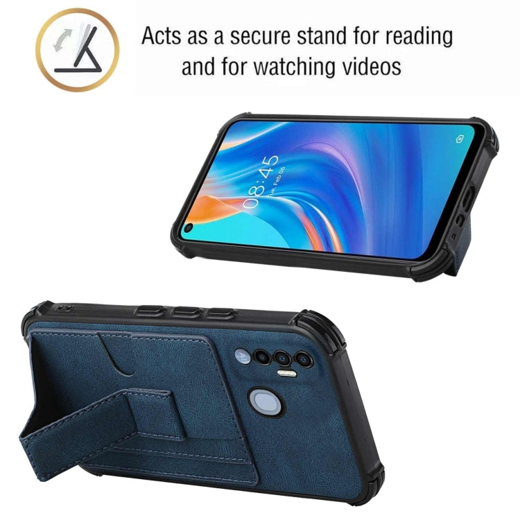 For Tecno Spark 7 Pro Dream Holder Card Bag Shockproof Phone Case