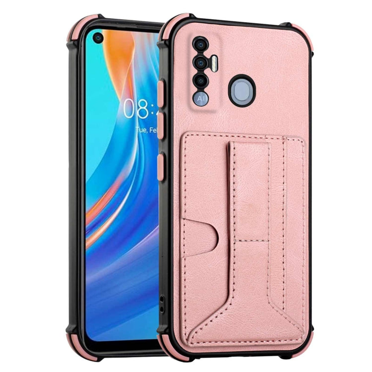 For Tecno Spark 7 Pro Dream Holder Card Bag Shockproof Phone Case