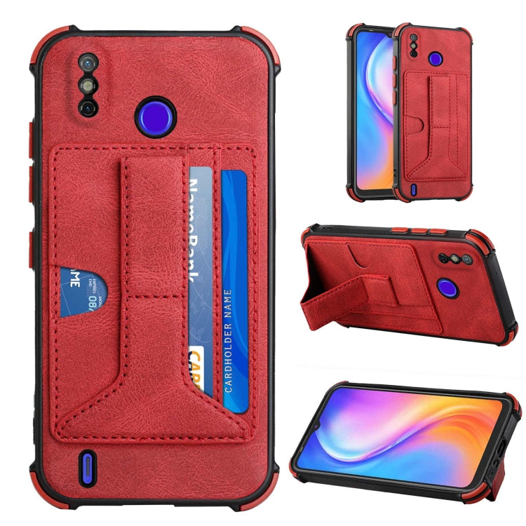 For Tecno Spark Go 2020 / Spark 6 Go Dream Holder Card Bag Shockproof Phone Case