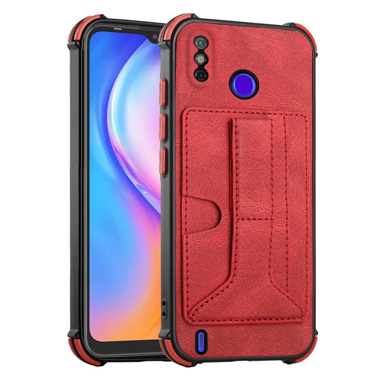 For Tecno Spark Go 2020 / Spark 6 Go Dream Holder Card Bag Shockproof Phone Case