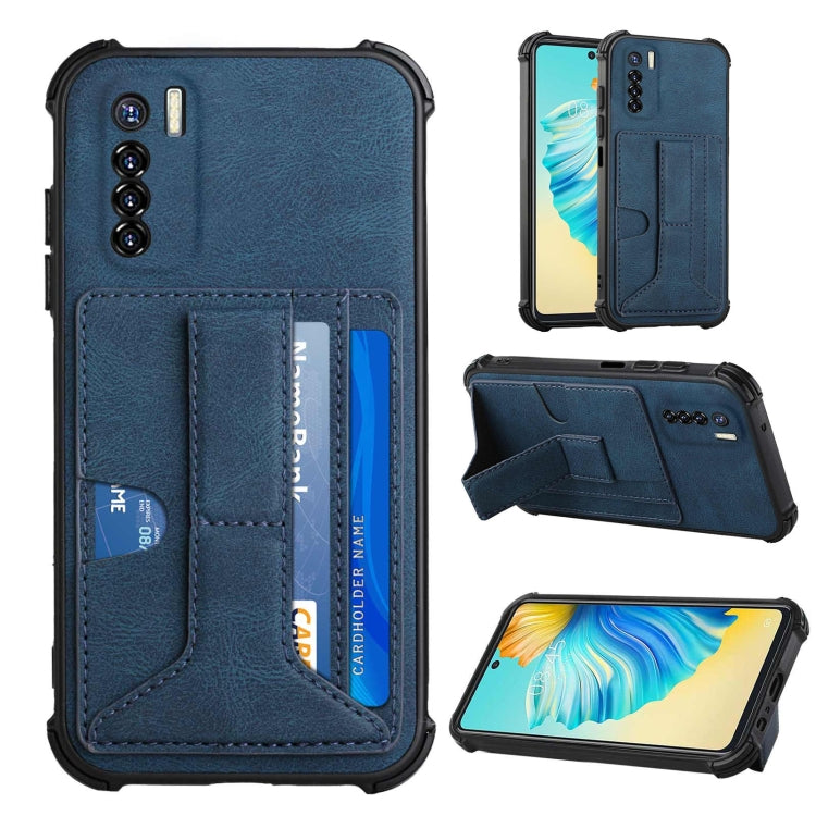 For Tecno Camon 17 Pro Dream Holder Card Bag Shockproof Phone Case