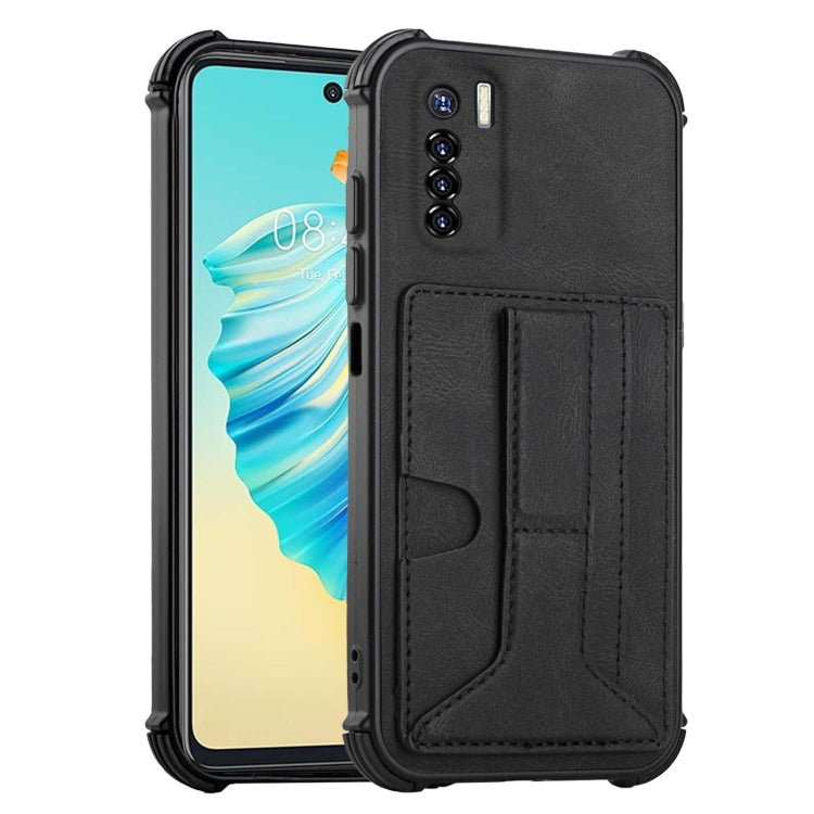 For Tecno Camon 17 Pro Dream Holder Card Bag Shockproof Phone Case