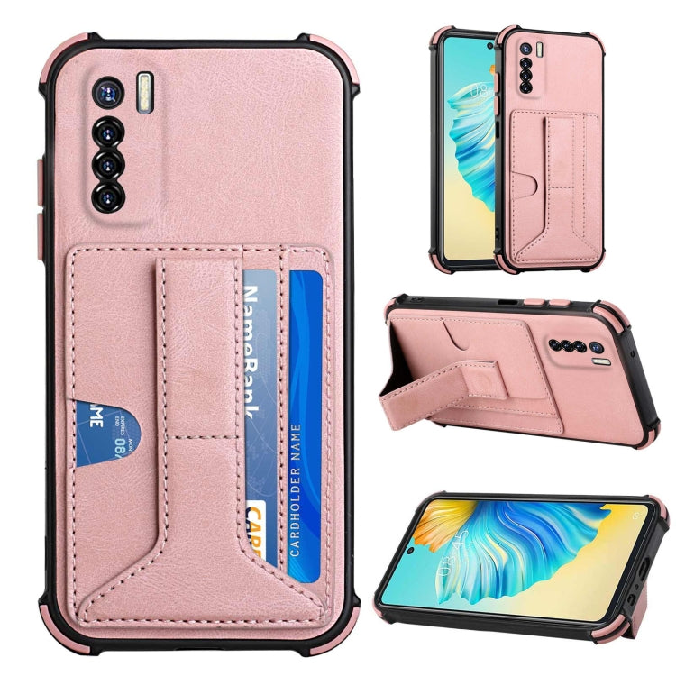 For Tecno Camon 17 Pro Dream Holder Card Bag Shockproof Phone Case