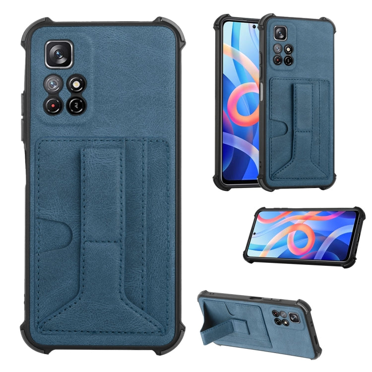For Xiaomi Redmi Note 11 5G / Note 11T 5G Dream Holder Card Bag Shockproof Phone Case