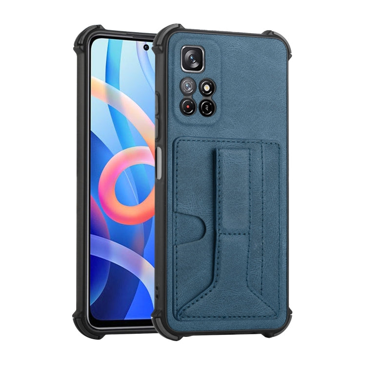 For Xiaomi Redmi Note 11 5G / Note 11T 5G Dream Holder Card Bag Shockproof Phone Case