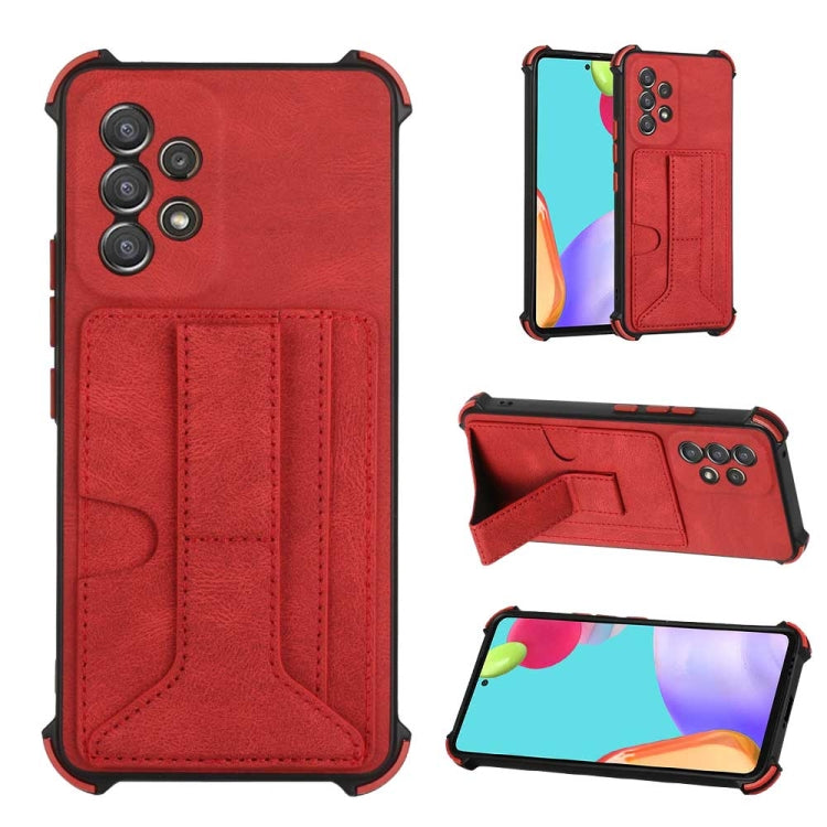 For Samsung Galaxy A13 5G / 4G Dream Holder Card Bag Shockproof Phone Case
