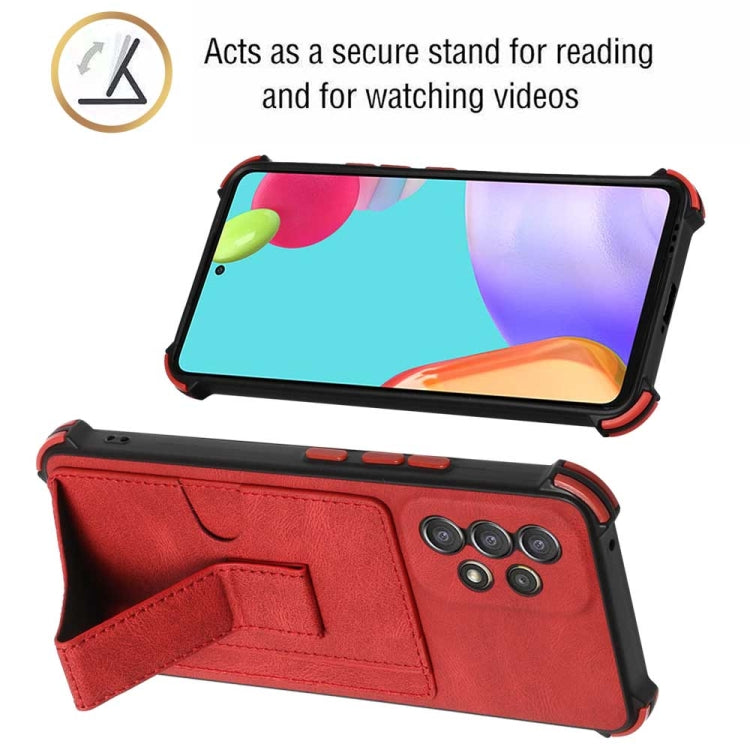 For Samsung Galaxy A13 5G / 4G Dream Holder Card Bag Shockproof Phone Case