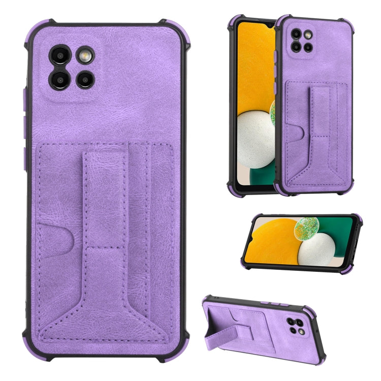 For Samsung Galaxy A03 164mm Dream Holder Card Bag Shockproof Phone Case