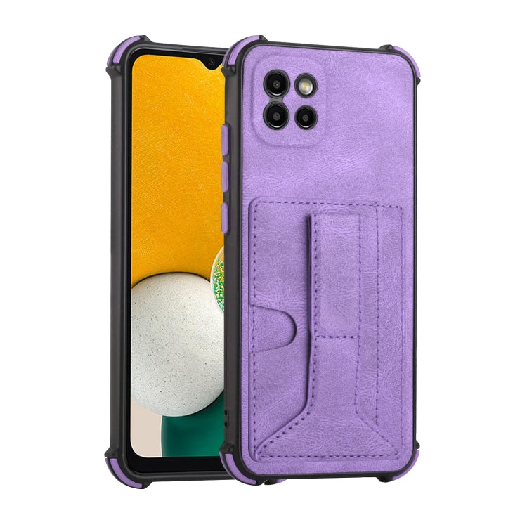 For Samsung Galaxy A03 164mm Dream Holder Card Bag Shockproof Phone Case