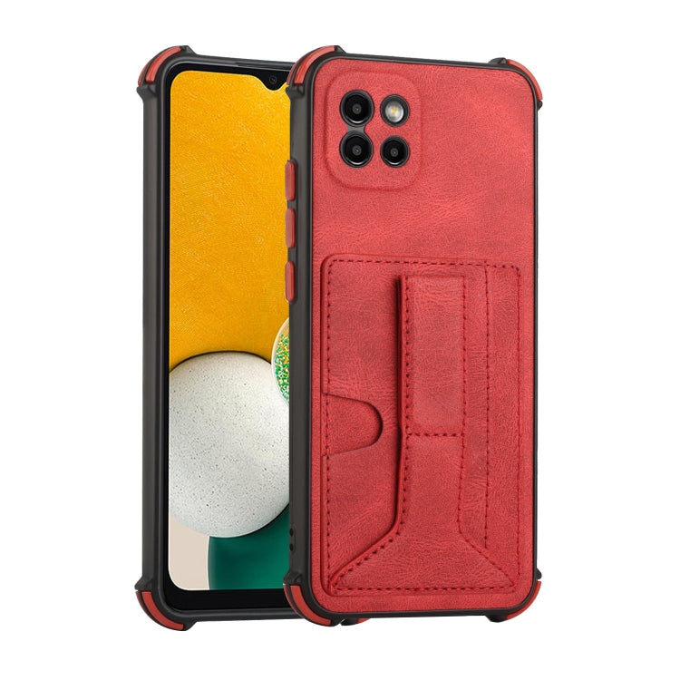 For Samsung Galaxy A03 164mm Dream Holder Card Bag Shockproof Phone Case