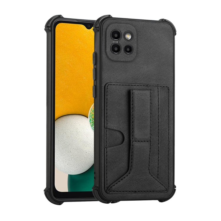 For Samsung Galaxy A03 164mm Dream Holder Card Bag Shockproof Phone Case