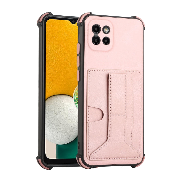 For Samsung Galaxy A03 164mm Dream Holder Card Bag Shockproof Phone Case