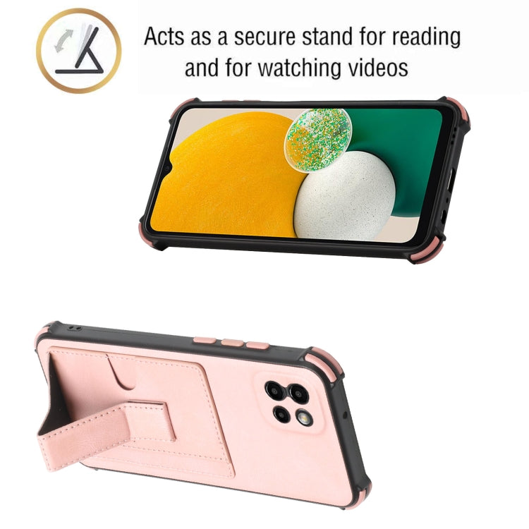 For Samsung Galaxy A03 164mm Dream Holder Card Bag Shockproof Phone Case