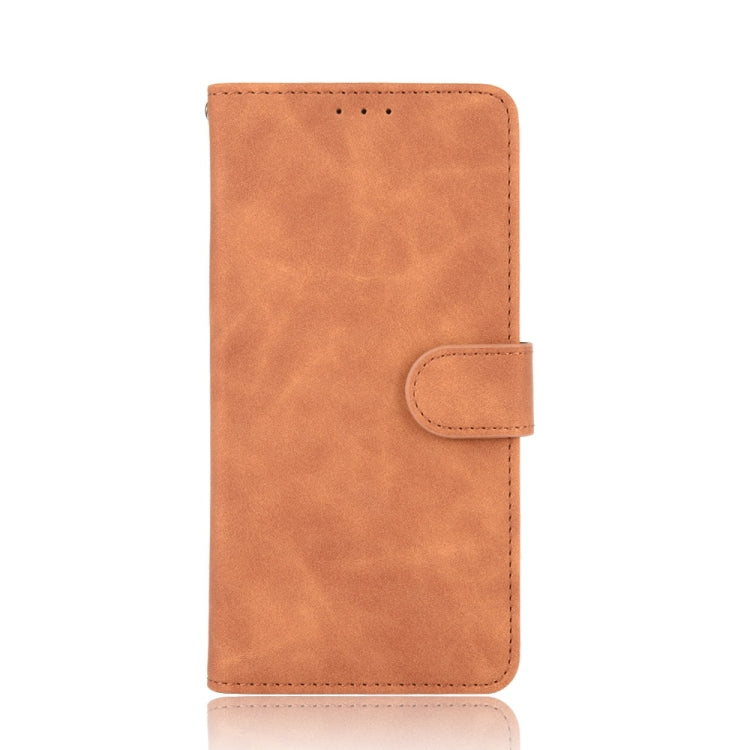 For iPhone SE 2022 / SE 2020 / 8 / 7 Skin Feel Magnetic Calf Leather Case