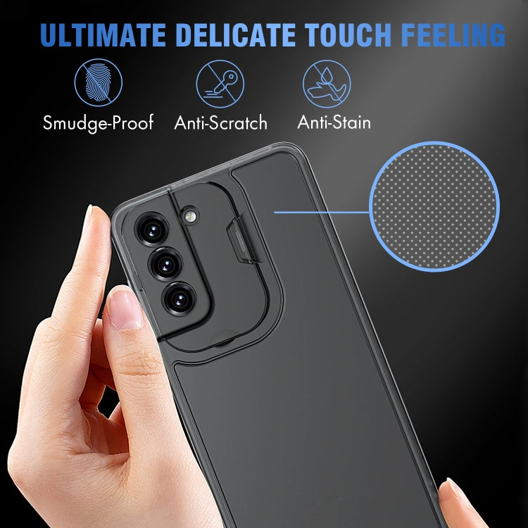 For Samsung Galaxy A51 4G Camera Cover & Holder Design TPU + PC Phone Case