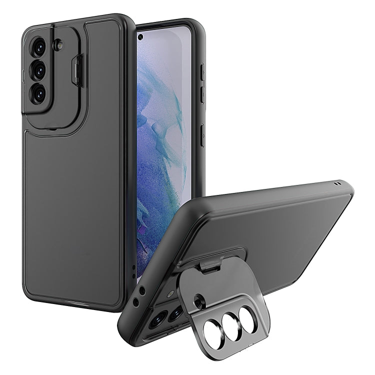 For Samsung Galaxy M02 / A02 164mm Camera Cover & Holder Design TPU + PC Phone Case