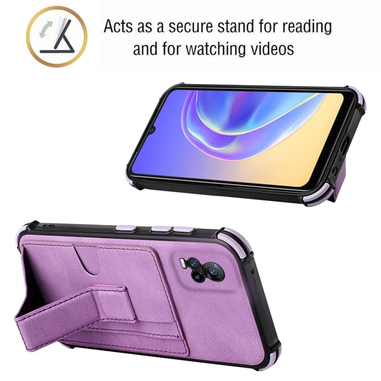 For vivo V20/V21e/Y73 2021 Dream Holder Card Bag Shockproof Phone Case