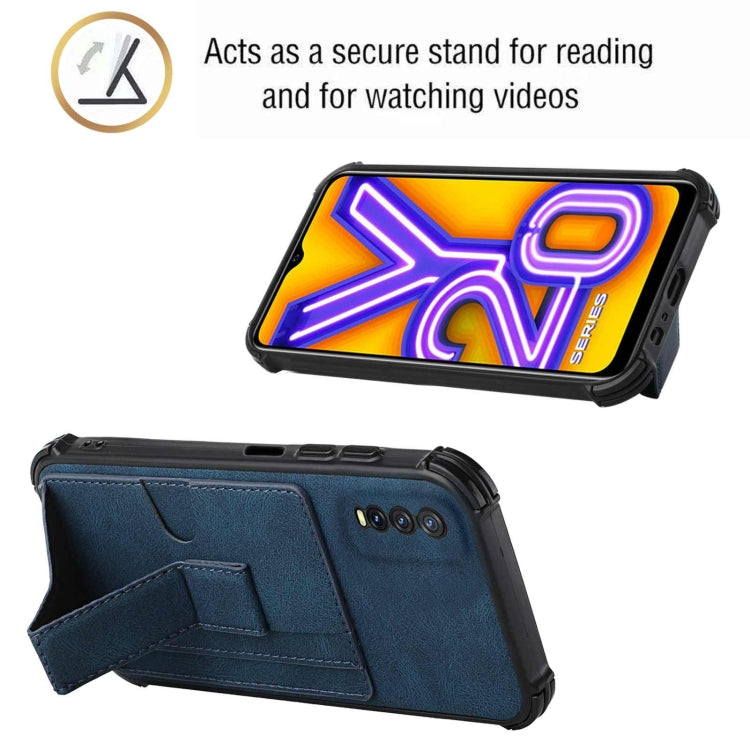 For vivo Y20/Y20i/Y20s/Y12s/Y20 2021/iQOO U1x Dream Holder Card Bag Shockproof Phone Case