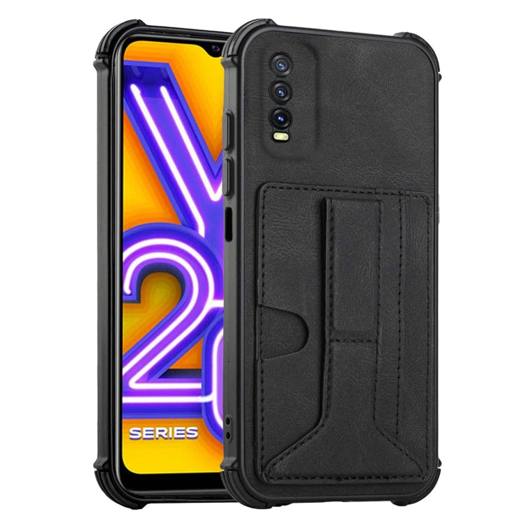 For vivo Y20/Y20i/Y20s/Y12s/Y20 2021/iQOO U1x Dream Holder Card Bag Shockproof Phone Case