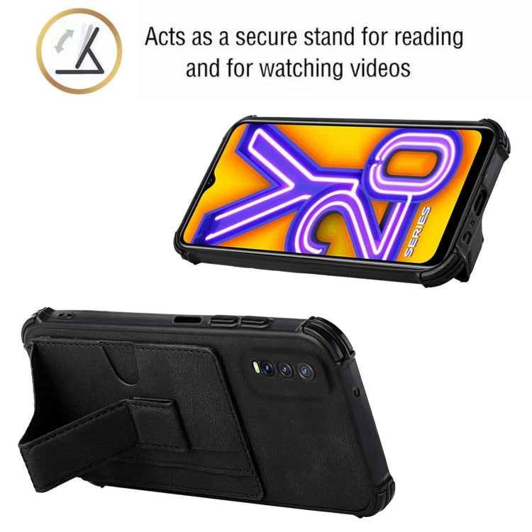 For vivo Y20/Y20i/Y20s/Y12s/Y20 2021/iQOO U1x Dream Holder Card Bag Shockproof Phone Case