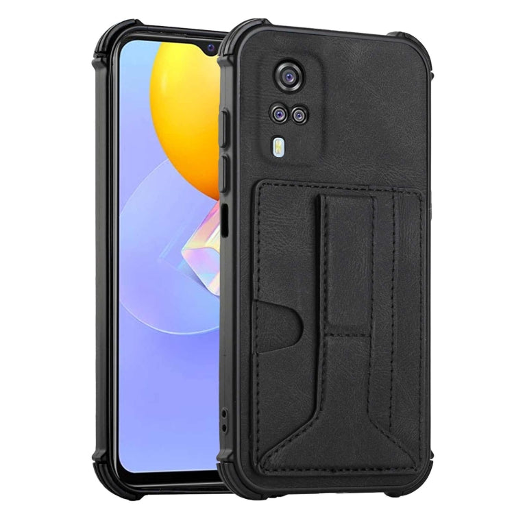 For vivo Y51 2020/Y31 2021/Y51s Foreign Version/Y51a Dream Holder Card Bag Shockproof Phone Case