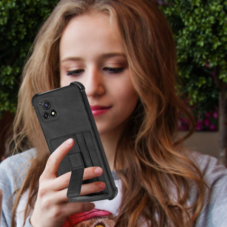 For vivo Y72 5G Indian Version/Y52s 5G Dream Holder Card Bag Shockproof Phone Case