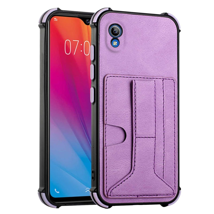 For vivo Y91i without Fingerprint Hole Dream Holder Card Bag Shockproof Phone Case