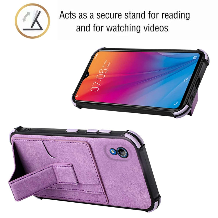 For vivo Y91i without Fingerprint Hole Dream Holder Card Bag Shockproof Phone Case