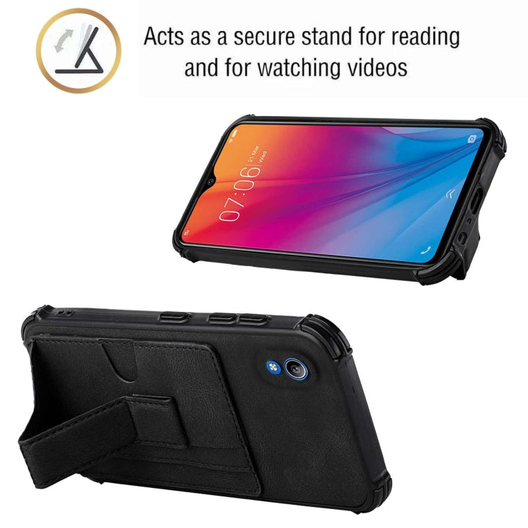 For vivo Y91i without Fingerprint Hole Dream Holder Card Bag Shockproof Phone Case