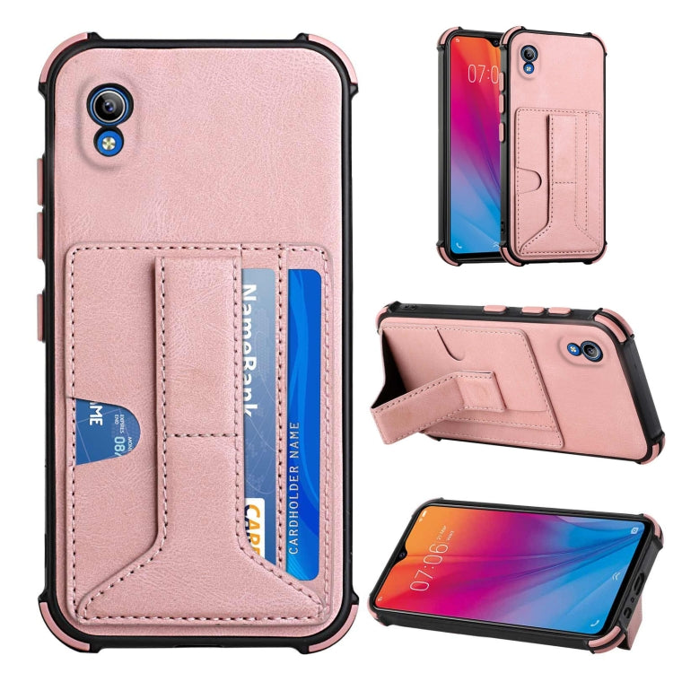 For vivo Y91i without Fingerprint Hole Dream Holder Card Bag Shockproof Phone Case