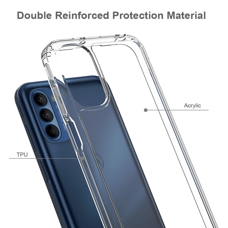 For Motorola Moto G41 5G Shockproof Scratchproof TPU + Acrylic Phone Case