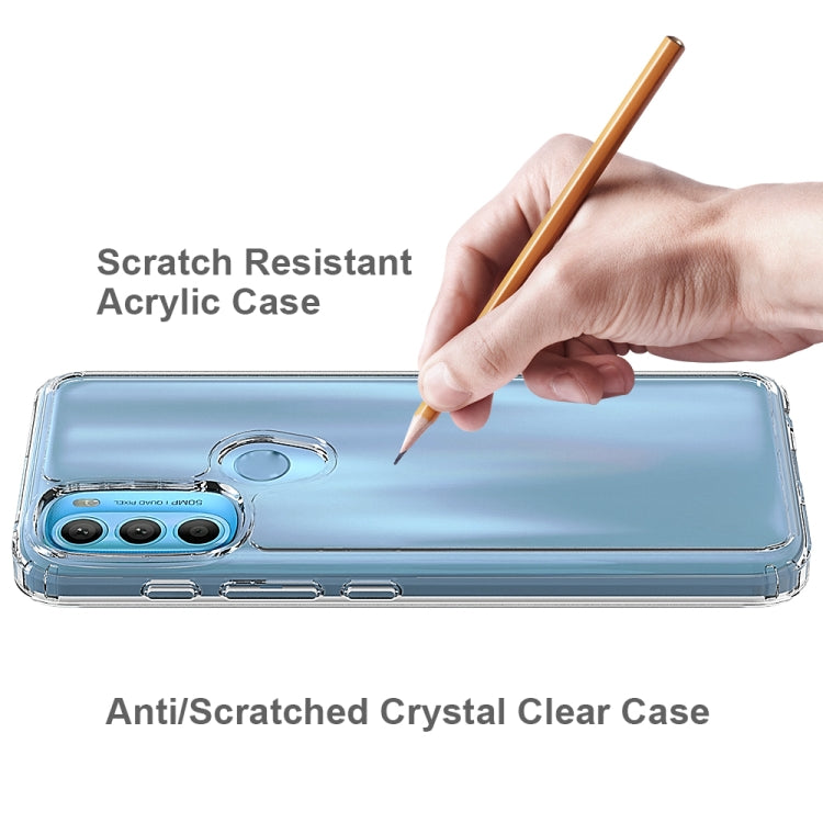 For Motorola Moto G71 5G Shockproof Scratchproof TPU + Acrylic Phone Case