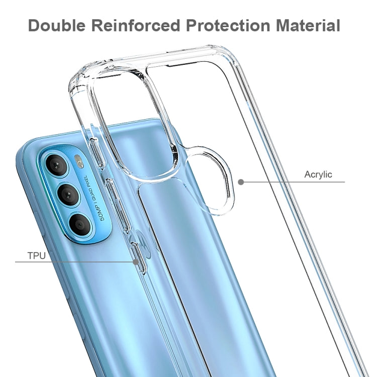 For Motorola Moto G71 5G Shockproof Scratchproof TPU + Acrylic Phone Case