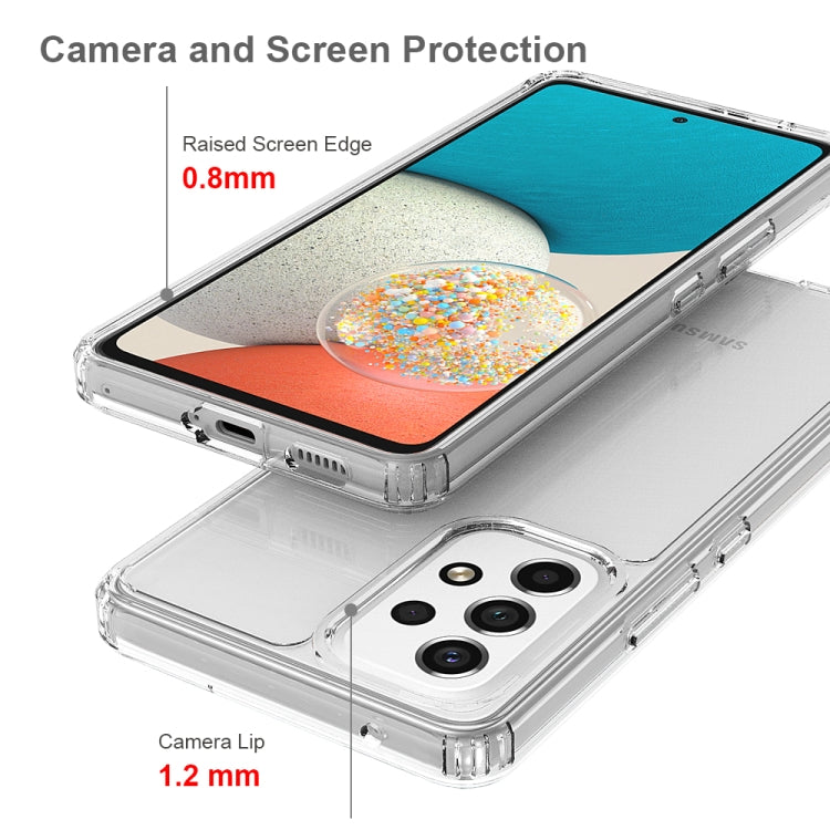 For Samsung Galaxy A53 5G Shockproof Scratchproof TPU + Acrylic Phone Case