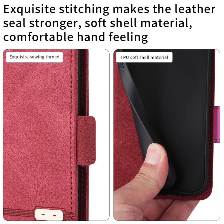 For iPhone SE 2022 / SE 2020 / 8 / 7 Magnetic Clasp Leather Phone Case