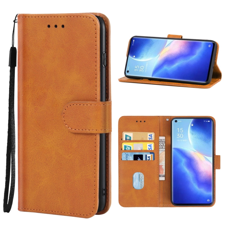 Leather Phone Case For OPPO Reno5 K