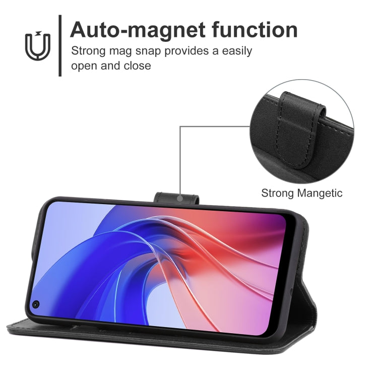 Leather Phone Case For OPPO A55