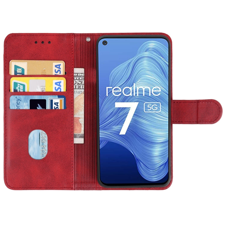 Leather Phone Case For OPPO Realme 7 5G