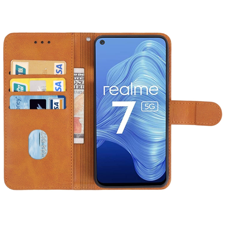 Leather Phone Case For OPPO Realme 7 5G