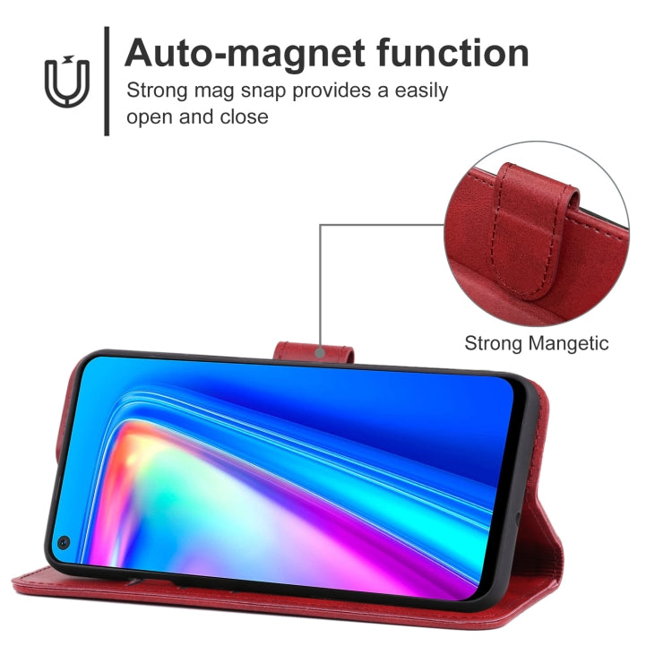 Leather Phone Case For OPPO Realme 7 (Global)