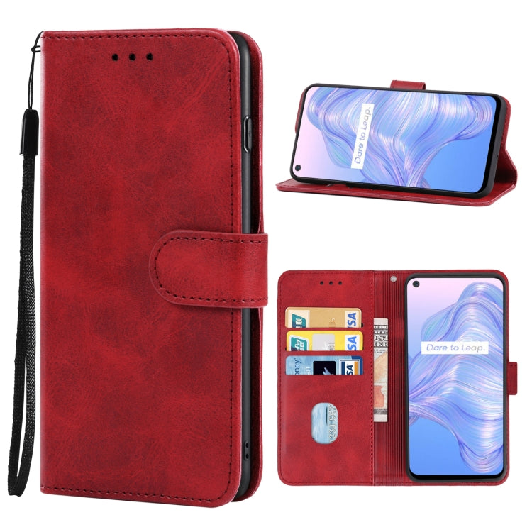 Leather Phone Case For OPPO Realme V5 5G