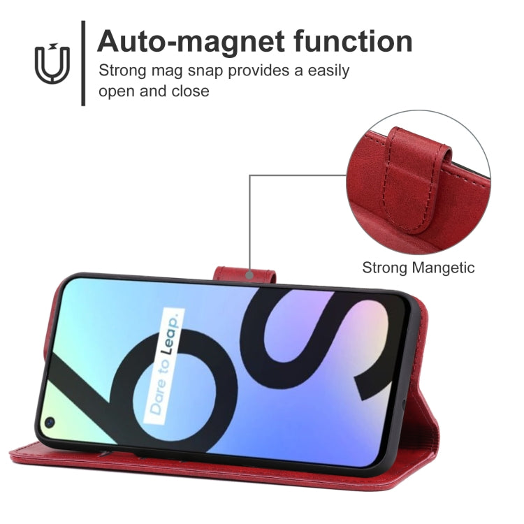 Leather Phone Case For OPPO Realme 6S