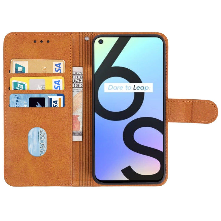 Leather Phone Case For OPPO Realme 6S