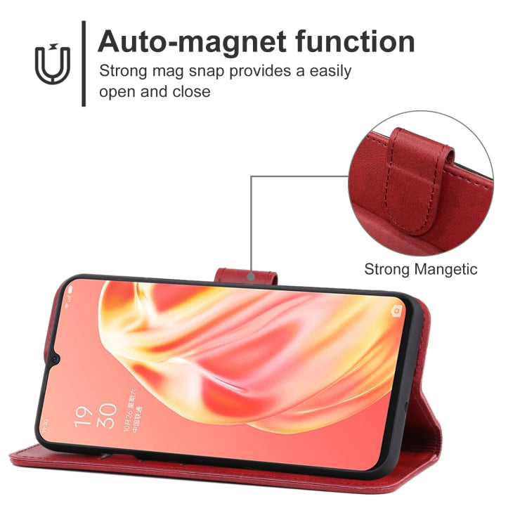 Leather Phone Case For OPPO A91